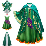 Hocus Pocus 2 Halloween Costume Child Sanderson Sisters Party Dresses Winifred Witch Costumes Children