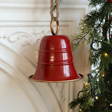 Christmas Bell Antique Style Xmas Tree Ornaments Handmade Metal Hanging Bells