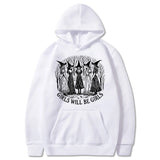 Girls Will Be Girls Witch Sweatshirt Feminist Jumper Pullover