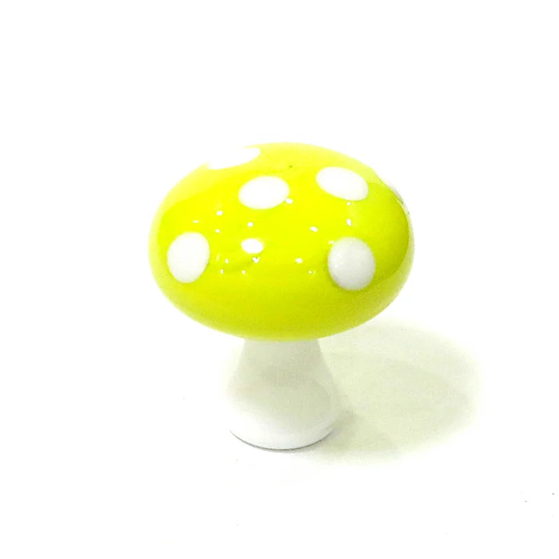 Murano Glass Mushroom Miniature Ornaments Home Decor