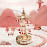 Parachute Tower DIY 3D Wooden Model Kit