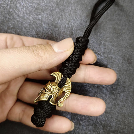 Warriror Helmets Paracord Beads Lanyard Dreadlock Beard Bead