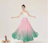 Fleur's Gradient 720 Degree Flamenco Dance Skirts