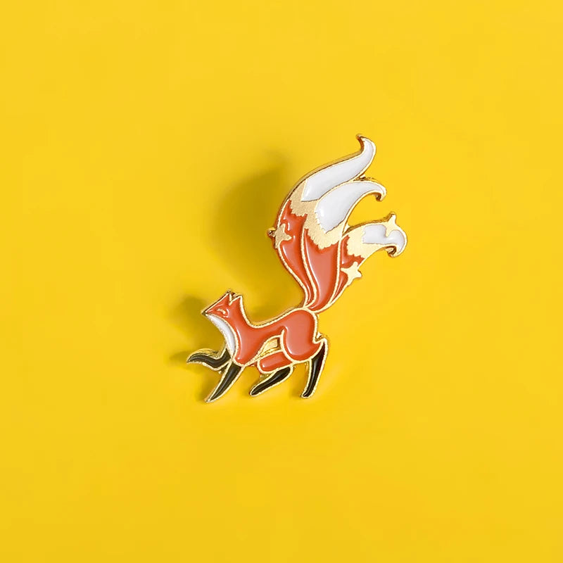 Little Fox Enamel Pin