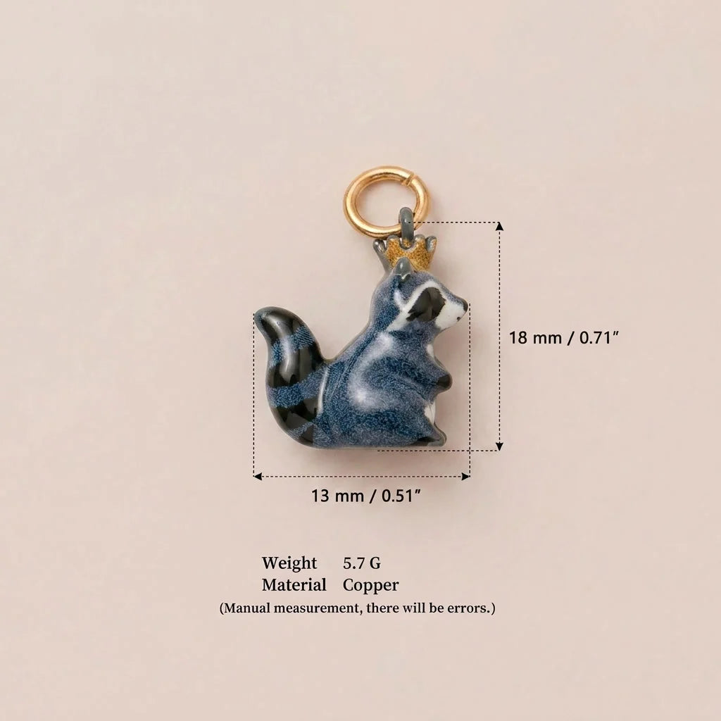 Miniature Animal Friends Pendant Charms DIY Jewellery Making