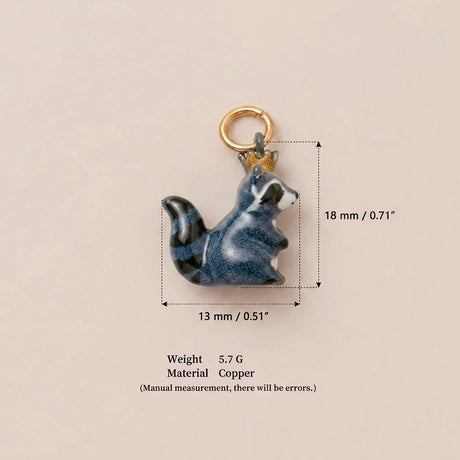 Miniature Animal Friends Pendant Charms DIY Jewellery Making