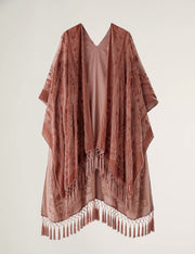 Stevie's Boho Tassel Velvet Kimonos