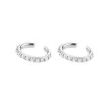 Colourful Zircon Gold Stud Earrings Mix'n'Match