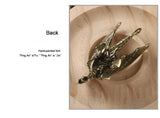 Copper Flying Dragon Tea Pets Metal Figurine