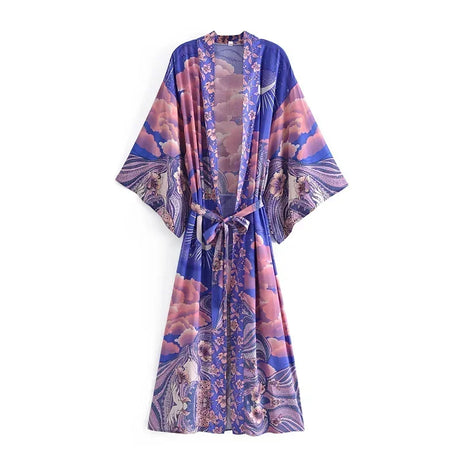 California Dreamin' Long Kimono Robes