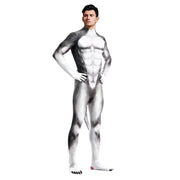 Animal Cosplay Carnival Costume Adults Bodysuit Unisex with Paws and Tail