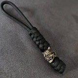 Warriror Helmets Paracord Beads Lanyard Dreadlock Beard Bead
