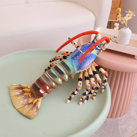 Lobster Crayfish Red Blue Plushie Toy