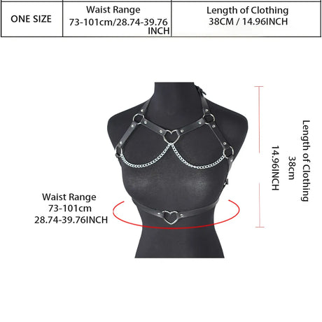 Gothic Punk Body Harnesses