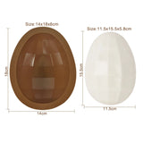 Easter Egg Silicone Mould Half Chocolate Egg DIY Baking Tool