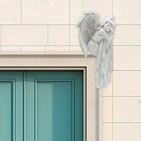 Angel Door Frame Ornament Resin Home Decor