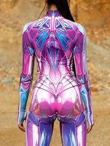 Candy Robot Cosplay Bodysuit Jumpsuit Festival Party Rave Outfits
