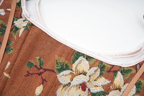 Maiden Fiora's Vintage Floral Overbust Corsets