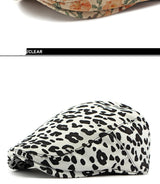 Winter Florals Cabbie Beret Caps