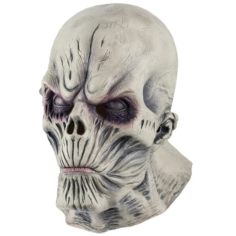 Halloween Demon Latex Mask Horror Cosplay Costume Halloween Party Props