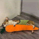 Carrot Plush Toy Pet Chew Toy