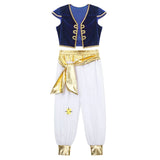 Aladdin Costume Kids Boys Arabian Prince Costume