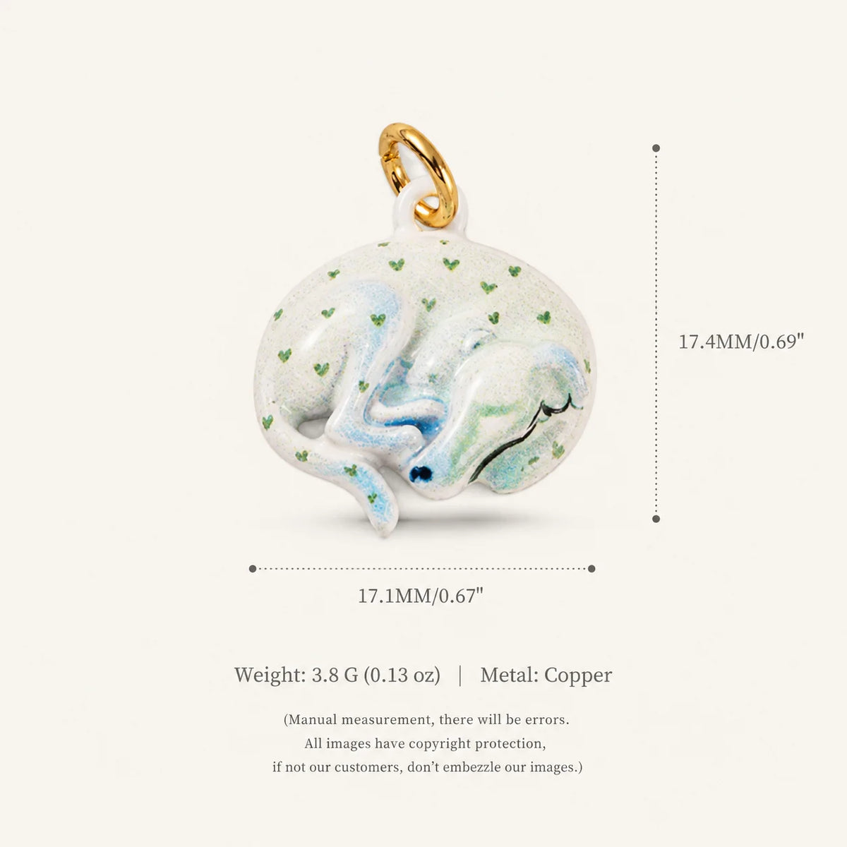Sweet and Whimsical Animal Series DIY Pendant Charms For DIY Jewellery Making