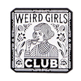 Weird-Girls Enamel Pin Brooch Lapel Pins Badge