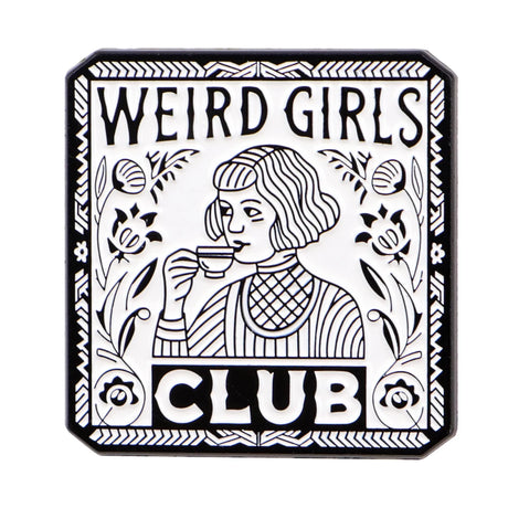 Weird-Girls Enamel Pin Brooch Lapel Pins Badge