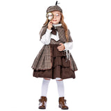 Sherlock and Enola Holmes Cosplay Detective Costumes