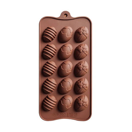 Chocolate Truffle DIY Easter Egg Silicone Mould Nonstick Cake Decorating Baking Candy Making