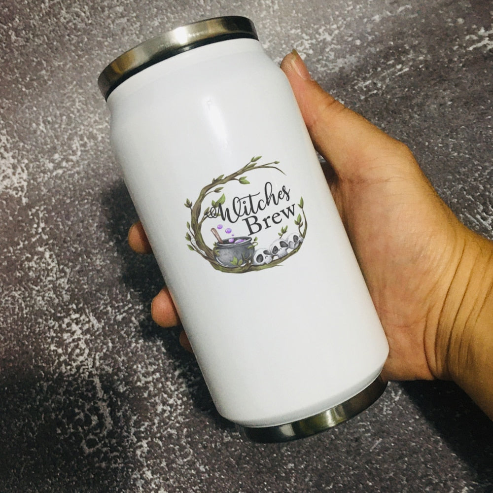 Witches Brew Stainless Steel Vacuum Thermos Mug