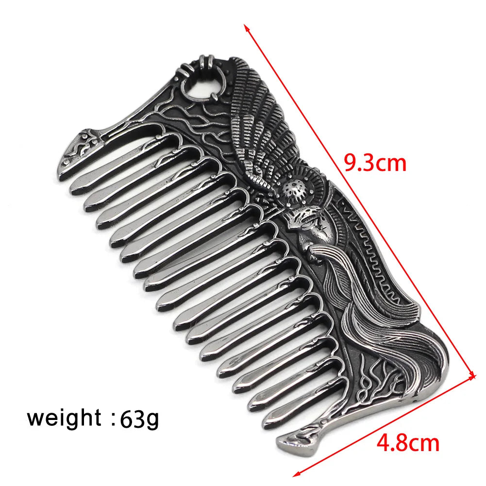 Norse Viking Beard Comb Odin's Raven Viking Gift For Men