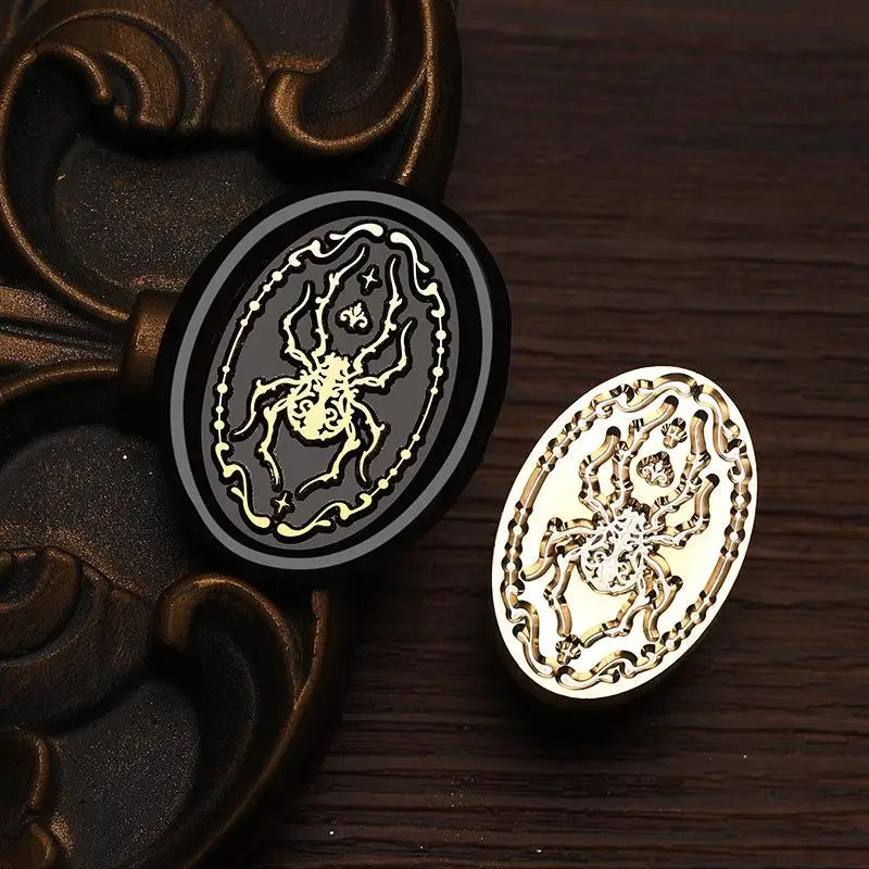 Insect Shaped Wax Seal Stamps Copper Head Embossed Sealing Stamp For DIY Cards Scrapbooking Wedding Invitation Decor ﻿