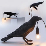 Nevermore Raven Wall Light Fixtures and Lamps
