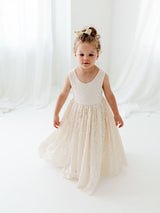 Girls Lace Bohemian Long Photoshoot Dresses