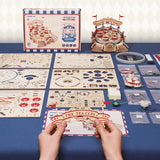 Tilt-A-Whirl Kit DIY Wooden Model Kit