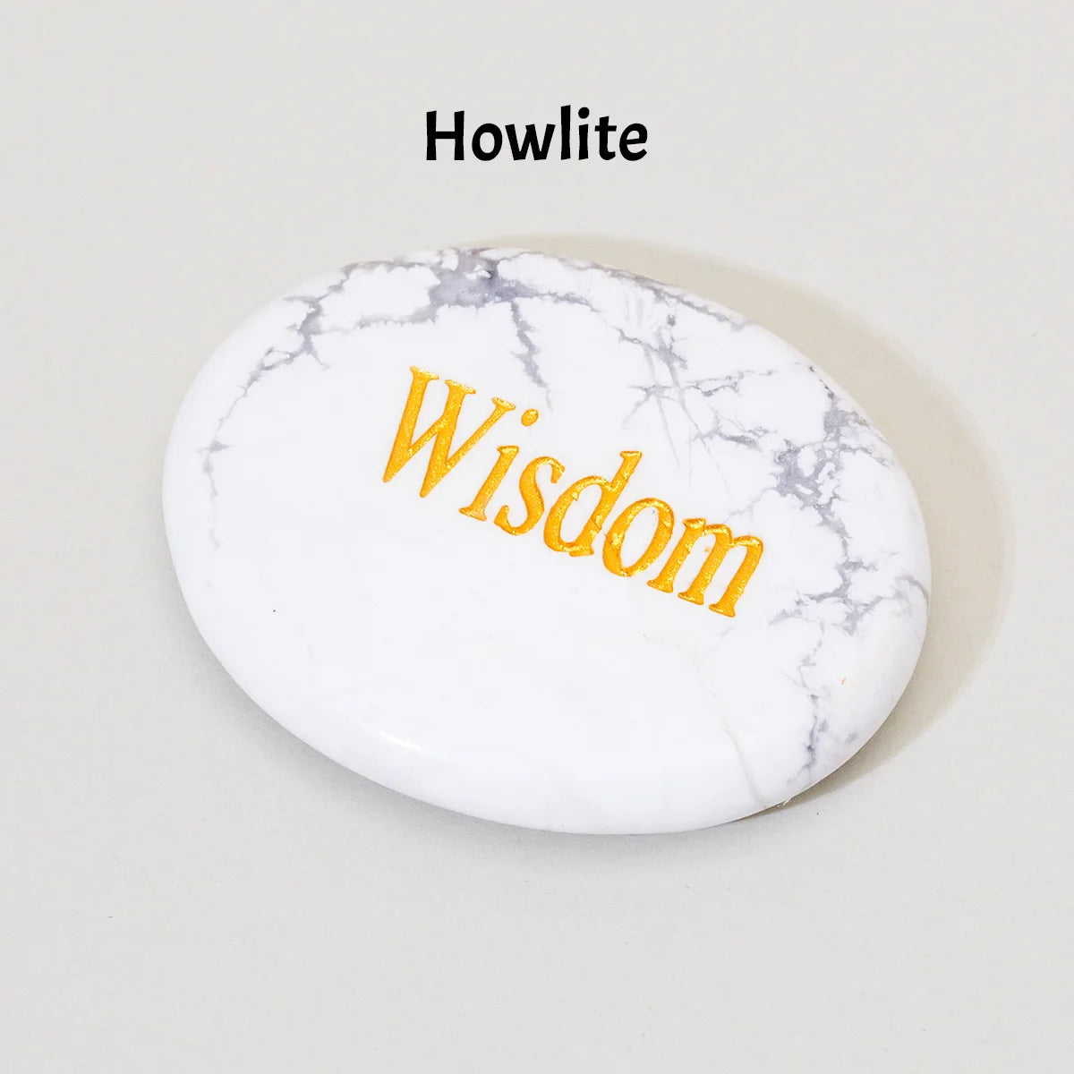 Natural Crystal Thumb Worry Stone for Meditation Anxiety Charkas
