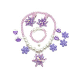 Mermaid Accessories Gloves Wand Crown Jewellery Set Wig Necklace Braid Cosplay Halloween Birthday Party
