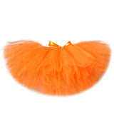Easter Bunny Tutu Skirt Orange Carrot Tutus with Bunny Ears