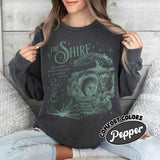 The Shire LOTR Unisex T-Shirt Cotton Tee Fantasy Book Lover Second Breakfast