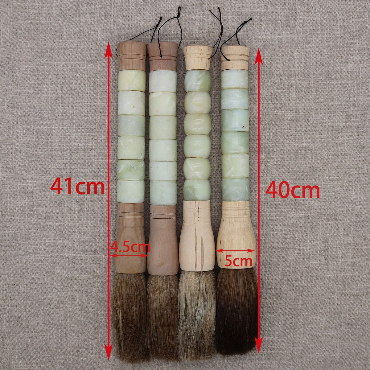 Decorative Stone Calligraphy Artist's Brush