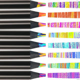 10 Rainbow Pencils