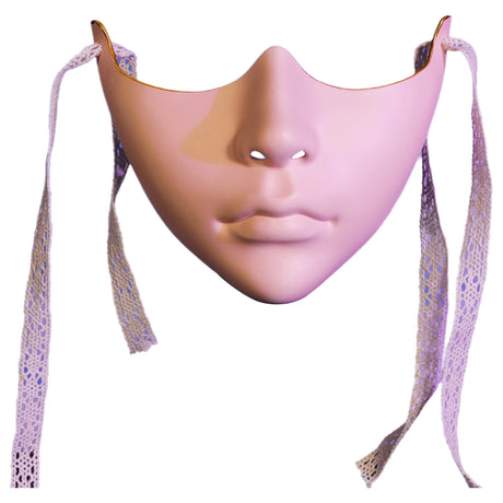 Liquid Half Face Mask Carnival Masquerade Cosplay Photography Props