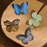 Set of 4 Butterfly Bookmarks Magnetic Page Holder