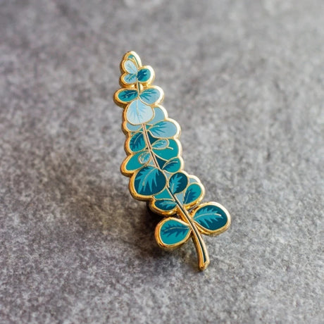 Wildflower Botanical Enamel Pins Badges