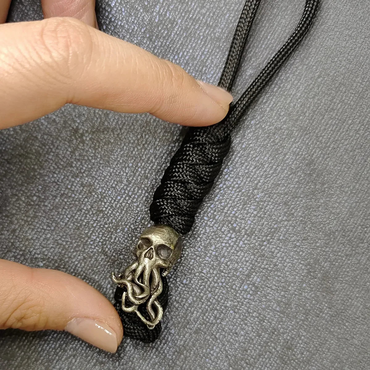 Warriror Helmets Paracord Beads Lanyard Dreadlock Beard Bead