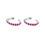Colourful Zircon Gold Stud Earrings Mix'n'Match