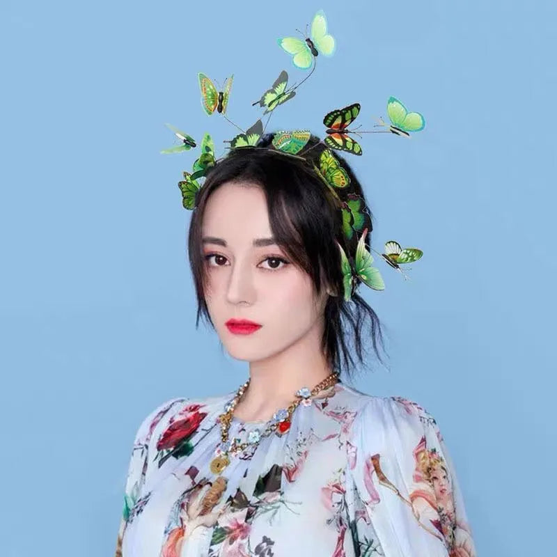 Fluttering Butterfly Headband Spring Fascinator
