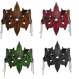 Elven Leaves Wide Waist Belt Medieval Cinch Belt with Adjustable Straps